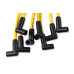 PartzBiz CM: 4053-Spark Plug Wire Set - Super Stock Graphite Core 8mm - GM V8 1975-90 - Yellow