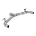 PartzBiz CM: CBK0006-APR ระบบท่อไอเสีย Catback - GTI (MK7.5)