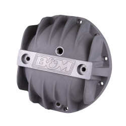 PartzBiz CM 70500 - B&M Hi-Tek Aluminum Differential Cover for GM 8.875-inch 12-bolt Car
