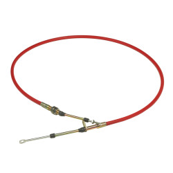 PartzBiz CM 80833 - B&M Super Duty Race Shifter Cable - 5-Foot Length - Red