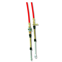 PartzBiz CM 80834 - B&M Super Duty Race Shifter Cable - 8-Foot Length - Red