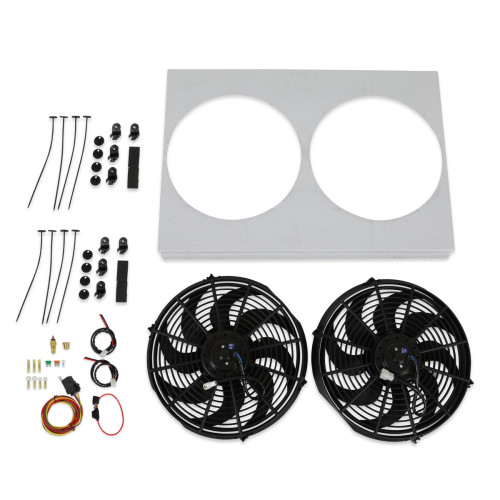 PartzBiz CM: AFS87C2-Brothers Trucks Aluminum Shroud With Fans - V8 PartzBiz CM: AFS87C2-Brothers Trucks Aluminum Shroud With Fans - V8