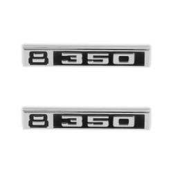 PartzBiz CM 04-581 - BROTHERS Trucks C/K Fender Badge Pair - 8/350