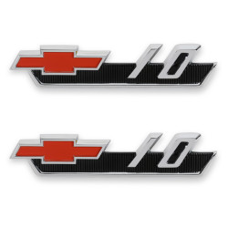 PartzBiz CM 04-565 - BROTHERS Trucks C/K Fender Badge Pair - Chevy 10