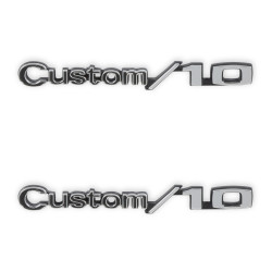 PartzBiz CM 04-585 - BROTHERS Trucks C/K Fender Badge Pair - Custom/10