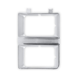 PartzBiz CM 04-329 - BROTHERS Trucks C/K Headlight Bezel - Dual Rectangle - LH PartzBiz CM 04-329 - BROTHERS Trucks C/K Headlight Bezel - Dual Rectangle - LH