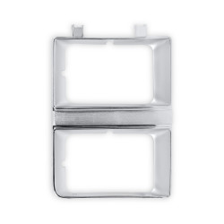PartzBiz CM 04-330 - BROTHERS Trucks C/K Headlight Bezel - Dual Rectangle - RH PartzBiz CM 04-330 - BROTHERS Trucks C/K Headlight Bezel - Dual Rectangle - RH