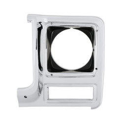PartzBiz CM 04-322 - BROTHERS Trucks C/K Headlight Bezel - Round - LH PartzBiz CM 04-322 - BROTHERS Trucks C/K Headlight Bezel - Round - LH