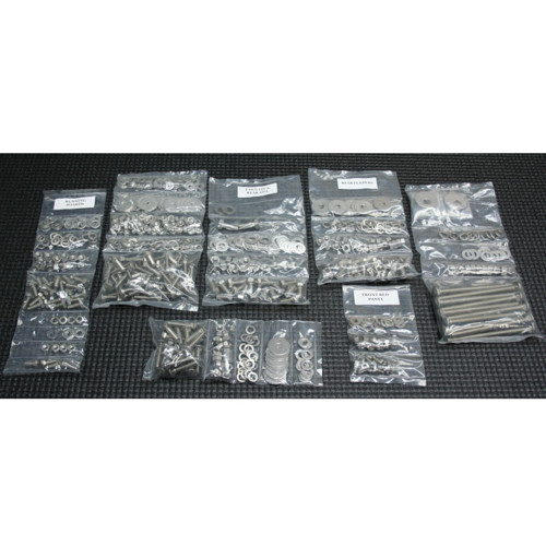 PartzBiz CM: CBBK7FS67-72-Brothers Trucks Complete Bed Bolt Sets - Polished Stainless - Short/Fleet PartzBiz CM: CBBK7FS67-72-Brothers Trucks Complete Bed Bolt Sets - Polished Stainless - Short/Fleet