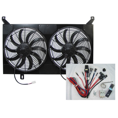 PartzBiz CM: FS072DF-Brothers Trucks Dual Fan Assembly
