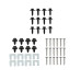 PartzBiz CM: 81308-60-BROTHERS Trucks FRONT END BOLT KIT PartzBiz CM: 81308-60-BROTHERS Trucks FRONT END BOLT KIT