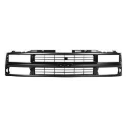 PartzBiz CM 04-487 - BROTHERS Trucks GMT400 Chevy Sport Package Grille - Black
