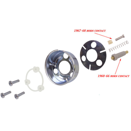 PartzBiz CM: HB11KIT-Brothers Trucks Horn Button Install Kit
