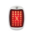 PartzBiz CM: LED53S0-RH-Brothers Trucks  LED Taillamp Assembly - Stainless - Red