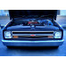 PartzBiz CM: GSC72BK67-68-Brothers Trucks Radiator Support/Grille Cover - Black PartzBiz CM: GSC72BK67-68-Brothers Trucks Radiator Support/Grille Cover - Black