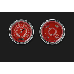 PartzBiz CM CT47V8RS52 - 2490-53 V8 แพ็คเกจรถบรรทุก Steelie สีแดง PartzBiz CM CT47V8RS52 - 2490-53 V8 แพ็คเกจรถบรรทุก Steelie สีแดง