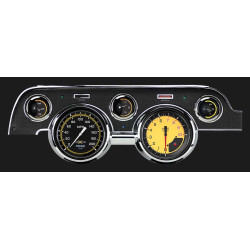 PartzBiz CM MU67DAXY - AutoCross สีเหลือง 1967-68 มัสแตง