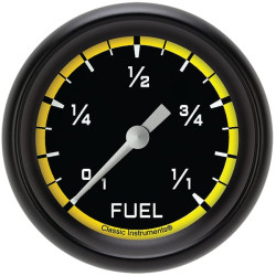 PartzBiz CM AX309YBLF - มาตรวัดน้ำมันเชื้อเพลิง Autocross Yellow 2 5/8 PartzBiz CM AX309YBLF - มาตรวัดน้ำมันเชื้อเพลิง Autocross Yellow 2 5/8