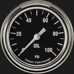 PartzBiz CM HR381SLF - เกจวัดแรงดันน้ำมัน Hot Rod 2 5/8 PartzBiz CM HR381SLF - เกจวัดแรงดันน้ำมัน Hot Rod 2 5/8