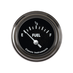 PartzBiz CM TE14BSLF - Tetra Series, Black Fuel Gauge 0-30 PartzBiz CM TE14BSLF - Tetra Series, Black Fuel Gauge 0-30
