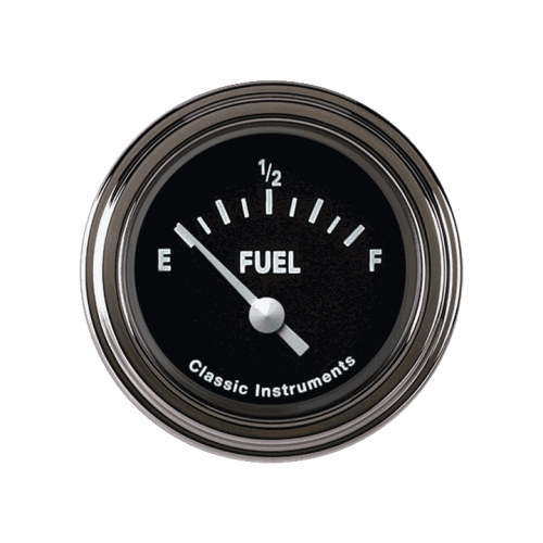 PartzBiz CM: TE14BSLF-Tetra Series, Black Fuel Gauge 0-30 PartzBiz CM: TE14BSLF-Tetra Series, Black Fuel Gauge 0-30
