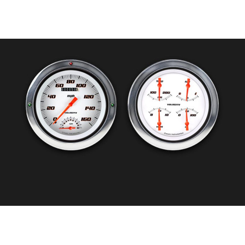 PartzBiz CM: CT54VSW62-Velocity Series White 1954-55 Chevy Truck Package w/ Speedtachular