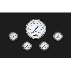 PartzBiz CM WH154SLF - White Hot Five Gauge Set 154