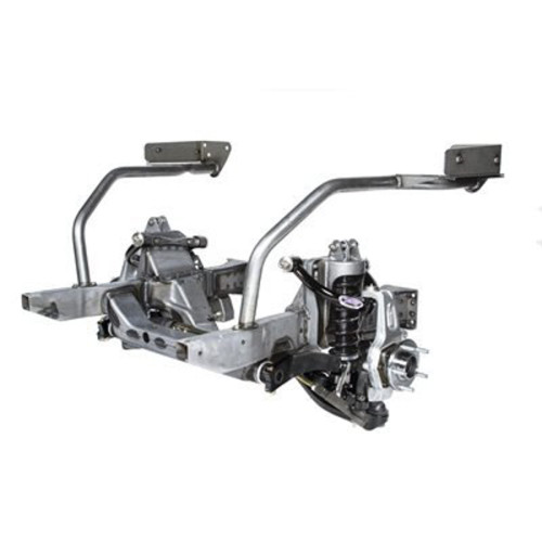 PartzBiz CM: 032039-SDS-Detroit Speed Bare Front Frame - Single Adjustable Shocks - Powder Coated Control Arms