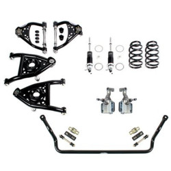 PartzBiz CM 031320-DDS - Detroit Speed - Front Speed Kit 2 - Double Adjustable Shocks - Tubular Sway Bar - BBC