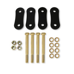 PartzBiz CM 041508DS - Detroit Speed Leaf Spring Shackle Kit Without Bushings PartzBiz CM 041508DS - Detroit Speed Leaf Spring Shackle Kit Without Bushings