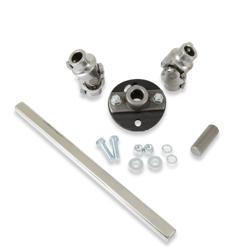 PartzBiz CM: 092508PDS-Detroit Speed Polished Stainless Steel Intermediate Shaft - Stock Non-Tilt Column Rag Joint Conversion PartzBiz CM: 092508PDS-Detroit Speed Polished Stainless Steel Intermediate Shaft - Stock Non-Tilt Column Rag Joint Conversion
