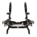 PartzBiz CM: 032004-DDS-ซับเฟรม Hydroformed Detroit Speed ​​Powdercoated - โช้คอัพคู่แบบปรับได้ - SBC/LS