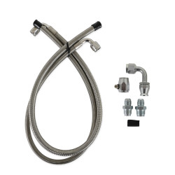 PartzBiz CM 091101DS - Detroit Speed Power Steering Hose Kit PartzBiz CM 091101DS - Detroit Speed Power Steering Hose Kit