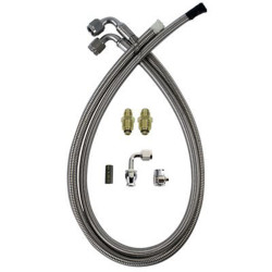 PartzBiz CM 091201DS - Detroit Speed Power Steering Hose Kit PartzBiz CM 091201DS - Detroit Speed Power Steering Hose Kit