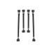 PartzBiz CM: 041753-DDS-Detroit Speed QUADRALink Rear Suspension Kit - Double Adjustable Shocks - Bolt-in Axle Brackets