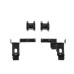PartzBiz CM: 041753-DDS-Detroit Speed QUADRALink Rear Suspension Kit - Double Adjustable Shocks - Bolt-in Axle Brackets