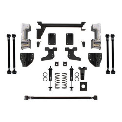 PartzBiz CM 041750DS - Detroit Speed QuadraLink Rear Suspension Kit - Non-Adjustable Shocks - Bolt-In Axle Brackets PartzBiz CM 041750DS - Detroit Speed QuadraLink Rear Suspension Kit - Non-Adjustable Shocks - Bolt-In Axle Brackets