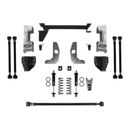 PartzBiz CM: 041751DS-Detroit Speed QuadraLink Rear Suspension Kit - Non-Adjustable Shocks - Weld-In Axle Brackets