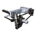 PartzBiz CM: 041750-SDS-Detroit Speed QuadraLink Rear Suspension Kit - Single Adjustable Shocks - Bolt-In Axle Brackets