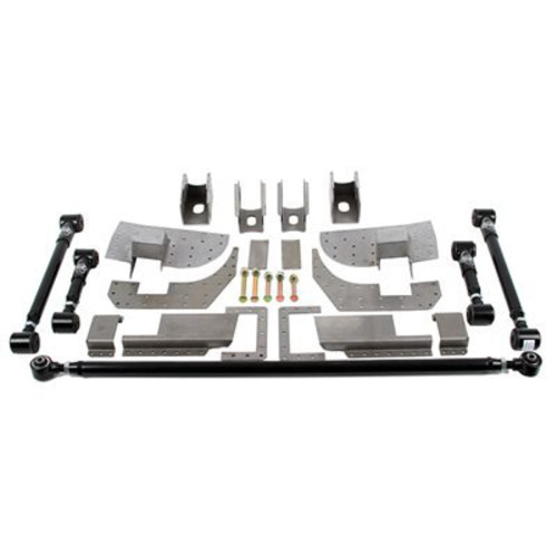 PartzBiz CM: 041728DS-Detroit Speed QuadraLink Rear Suspension Kit - Stock Axle Housing - Without Coilovers PartzBiz CM: 041728DS-Detroit Speed QuadraLink Rear Suspension Kit - Stock Axle Housing - Without Coilovers