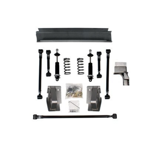 PartzBiz CM: 041705-RDS-Detroit Speed QuadraLink Rear Suspension Kit Without Axle Brackets - Double Adjustable Remote Shocks