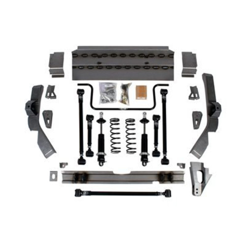 PartzBiz CM: 041709-DDS-Detroit Speed QuadraLink Rear Suspension Kit Without Axle Brackets - Double Adjustable Shocks