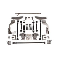 PartzBiz CM 041715-DDS - Detroit Speed QuadraLink Rear Suspension Kit Without Axle Brackets - Double Adjustable Shocks PartzBiz CM 041715-DDS - Detroit Speed QuadraLink Rear Suspension Kit Without Axle Brackets - Double Adjustable Shocks