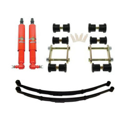 PartzBiz CM 041636DS - Detroit Speed ​​- ชุดความเร็วด้านหลัง 1 - 3 นิ้ว Drop - Multi-Leaf