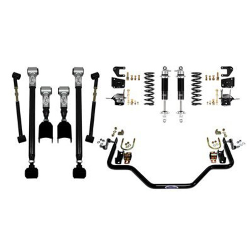 PartzBiz CM: 041611-SDS-Detroit Speed - ชุดความเร็วด้านหลัง 3 - โช๊คเดี่ยวแบบปรับได้ - เพลาสต็อก PartzBiz CM: 041611-SDS-Detroit Speed - ชุดความเร็วด้านหลัง 3 - โช๊คเดี่ยวแบบปรับได้ - เพลาสต็อก