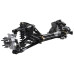 PartzBiz CM: 032082DS-Detroit Speed SpeedMAX Front Suspension System - Non-Adjustable Shocks - SBC Brackets