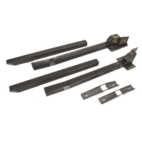 PartzBiz CM: 010114DS-Detroit Speed Subframe Connectors with Lower Torque Box