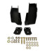PartzBiz CM: 040118DS-Detroit Speed Track Bar and Shock Relocation Kit