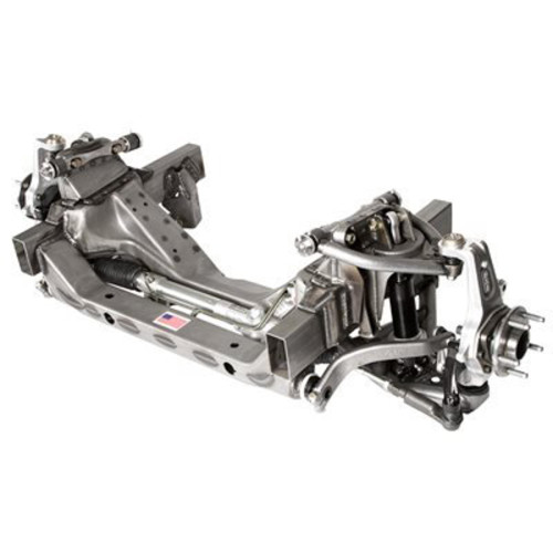 PartzBiz CM: 032043-DDS-Detroit Speed X-Gen 535 Front Suspension Module - Powdercoated Components - Double Adjustable Shocks