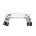 PartzBiz CM: D660-0054A-BLK-
Dinan Free Flow Axle-Back Exhaust - 2015-2019 BMW X5M/X6M

